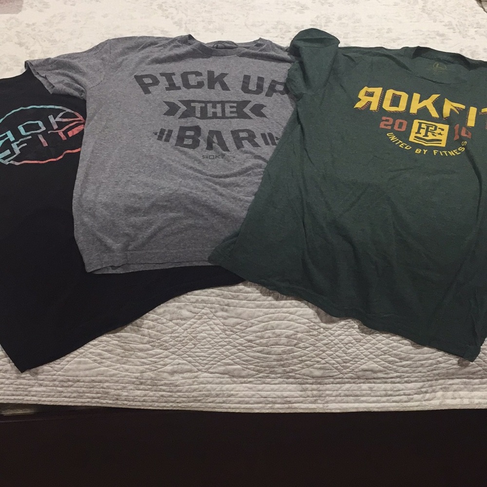 Rokfit athletic shirt bundle